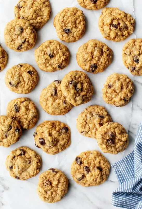 Homemade oatmeal cookies