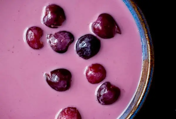 How long cherry soup to cook?