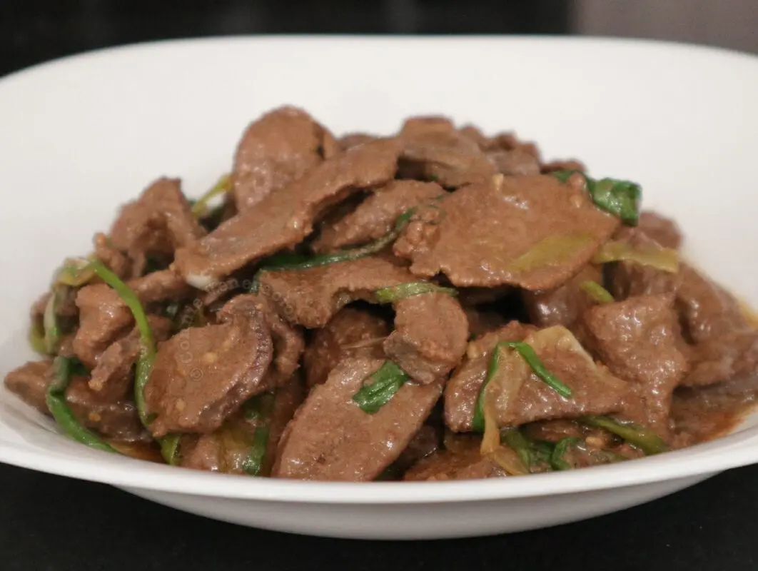 How long do you cook pork liver?