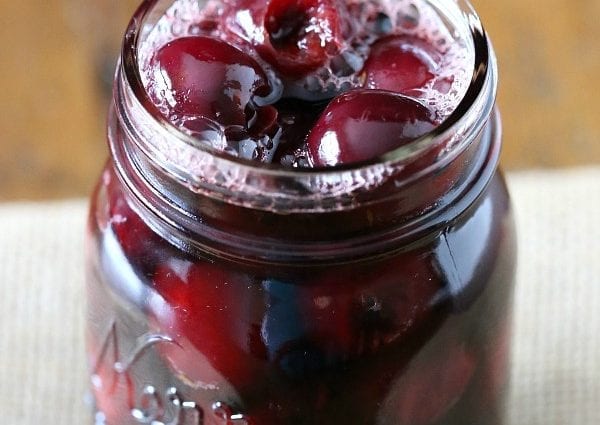 How long do you need to pickle cherries?
