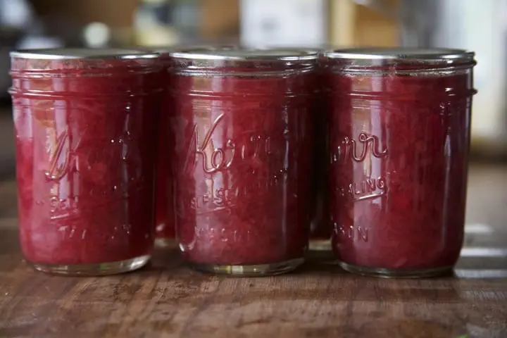 How long rhubarb jam to cook?