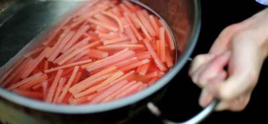 How long rhubarb to cook?