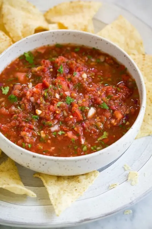 How long salsa to cook?