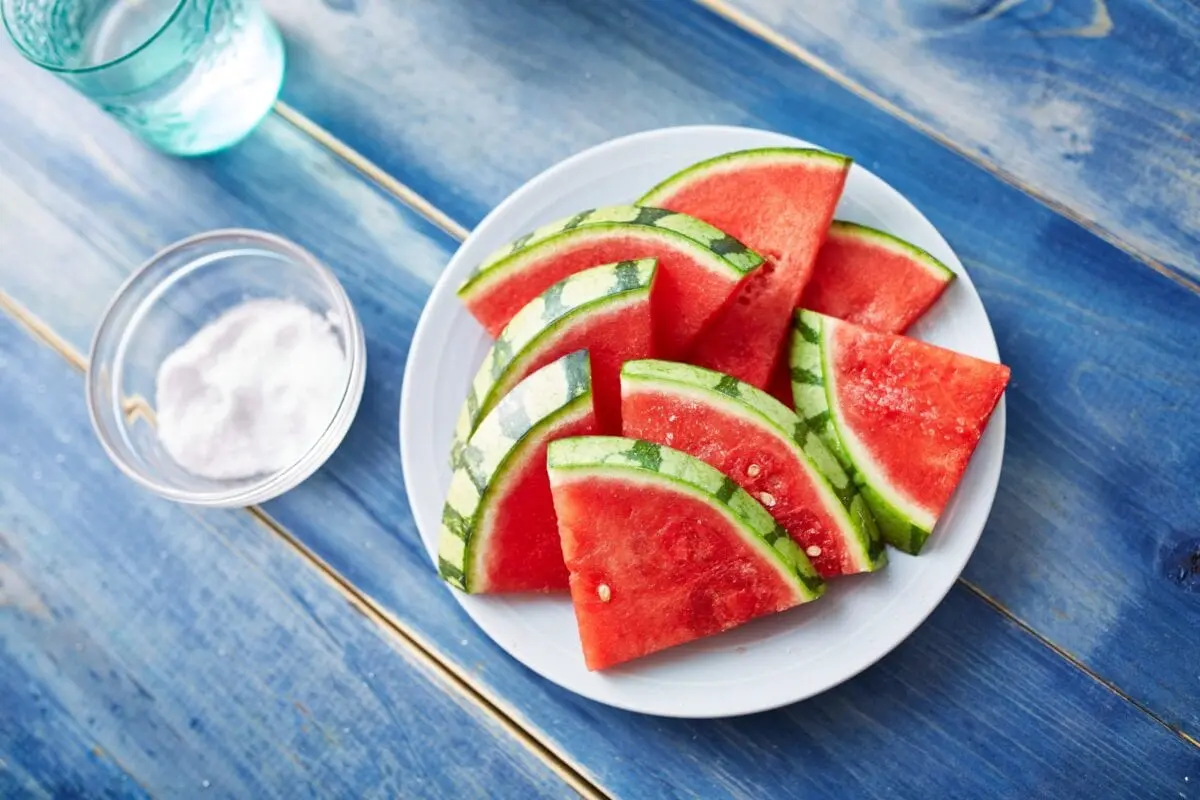 How long salt watermelons?