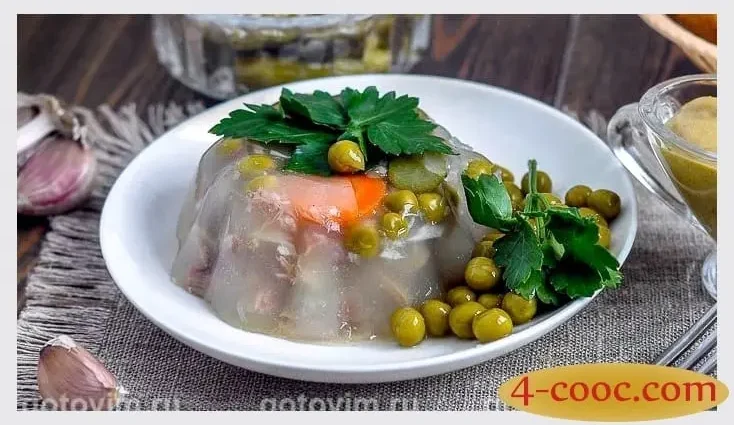 How long to cook a jelly from pork legs?