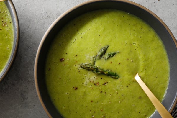 How long to cook asparagus soup?