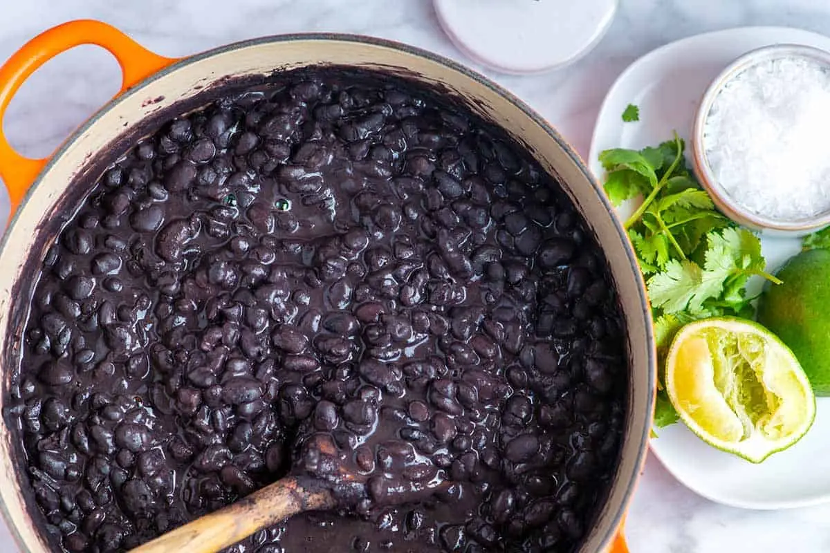 How long to cook black beans?