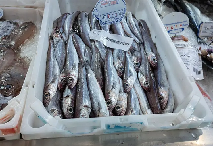 How long to cook blue whiting?