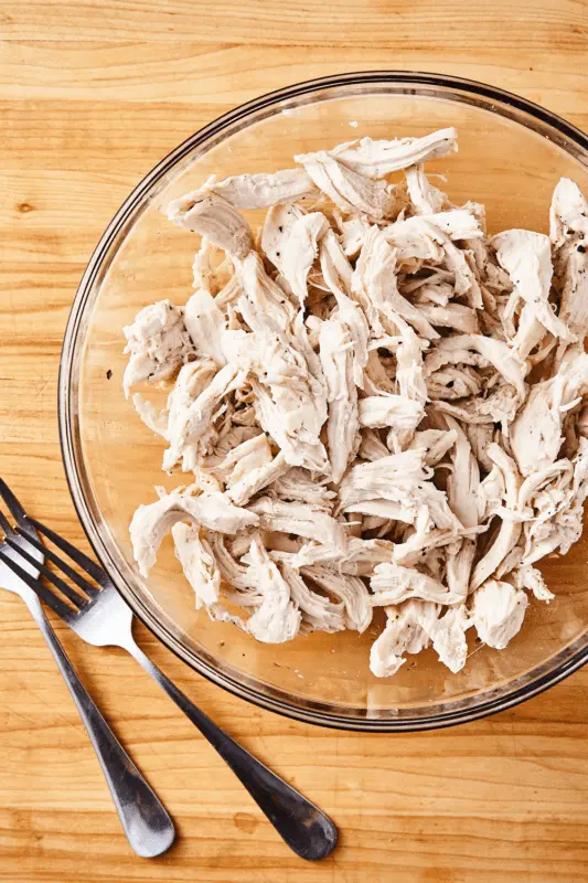 How long to cook boiled chicken salad