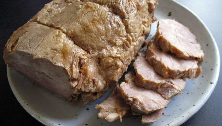 چه مدت می توان گوشت خوک پخته شده را پخت؟