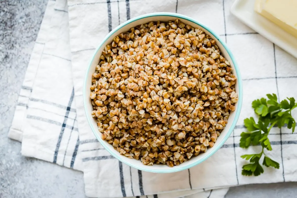 How long to cook buckwheat in bags?