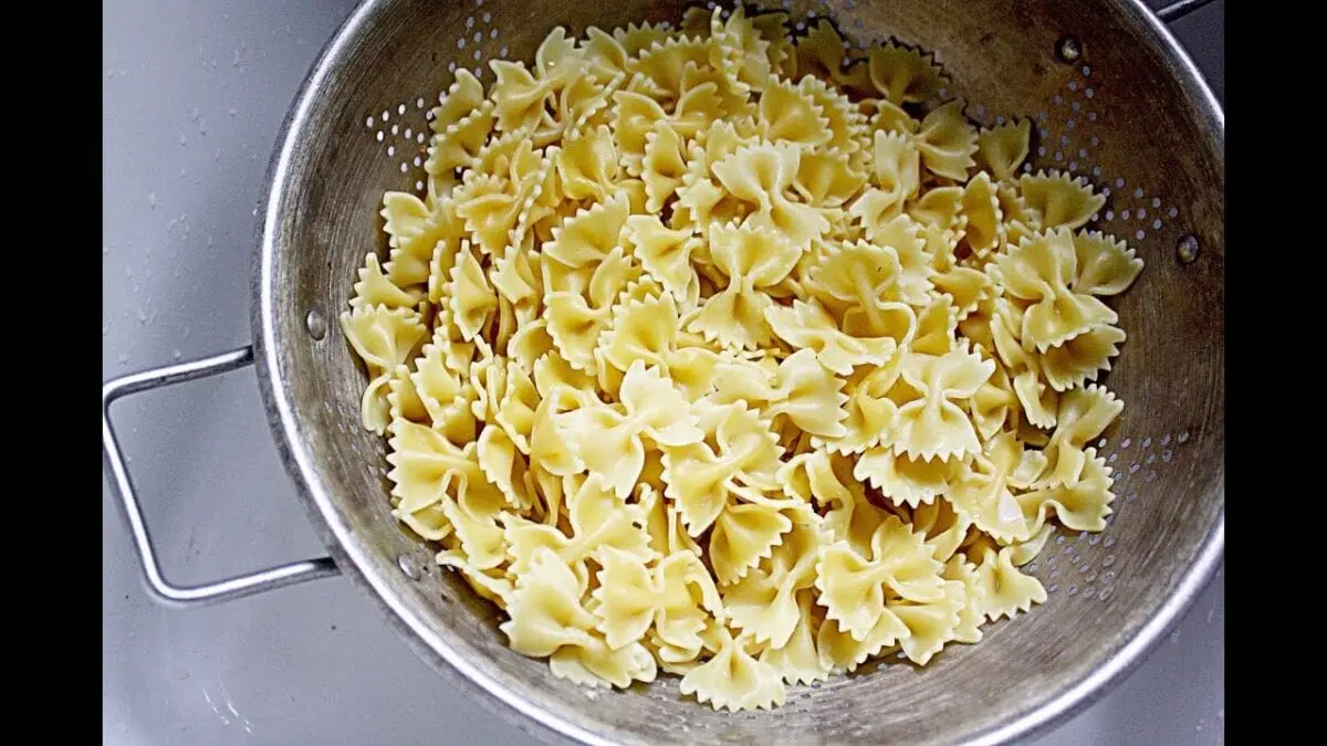 How long to cook butterfly pasta (farfalle)?