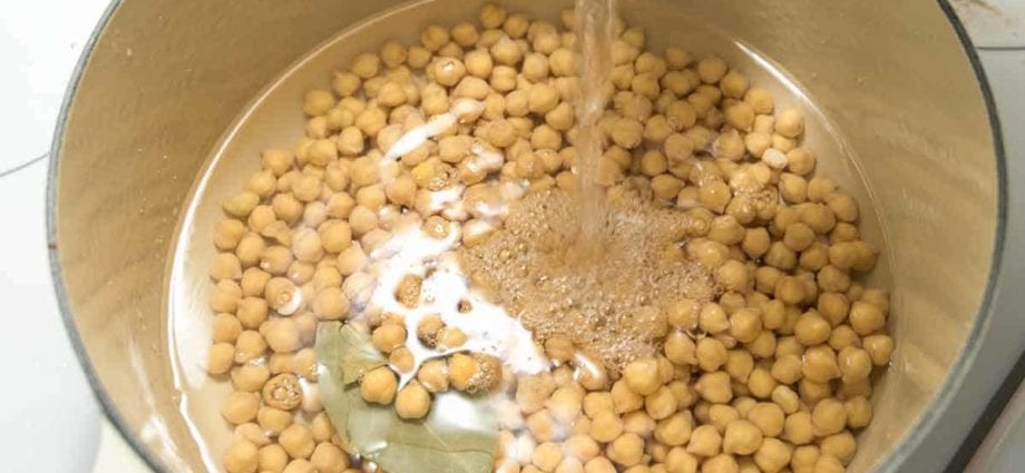 How long to cook chickpeas?