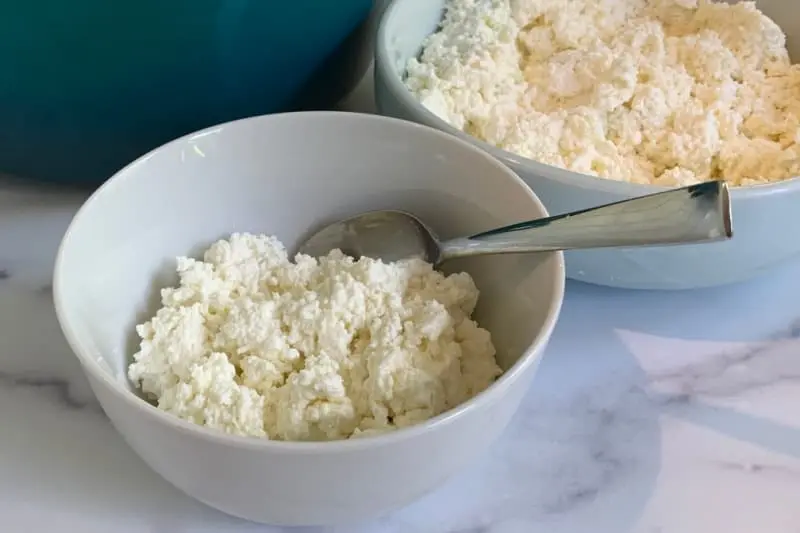 How long to cook cottage cheese from milk?