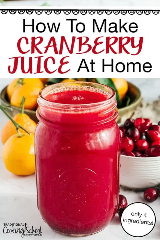 How long to cook cranberry juice?