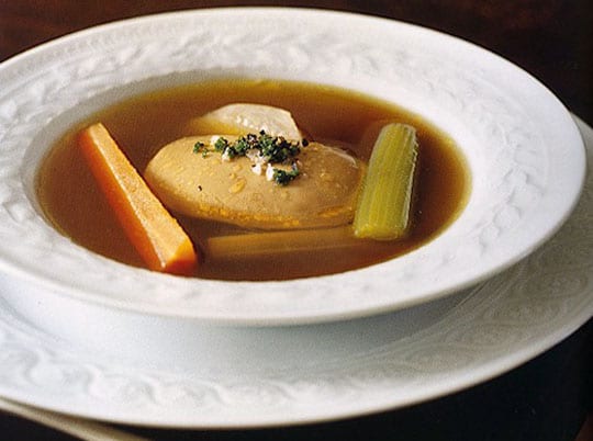 How long to cook goose broth?