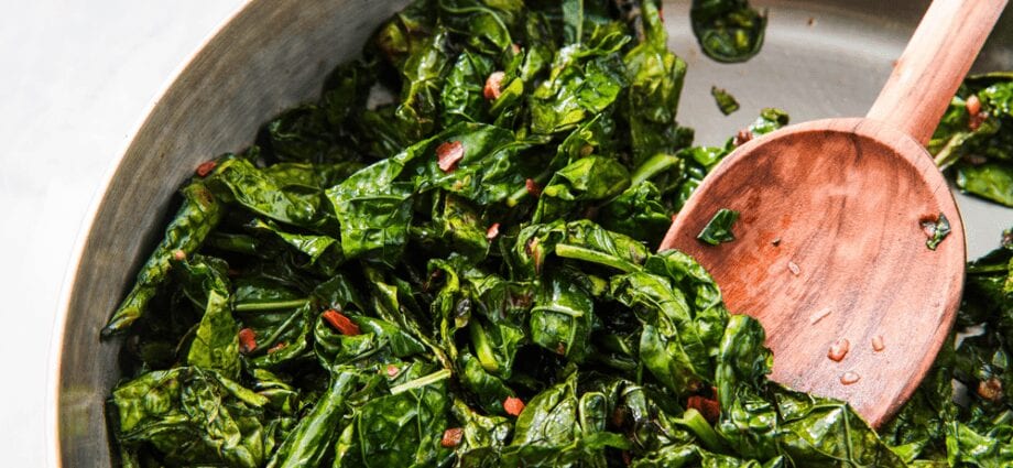 How long to cook kale?