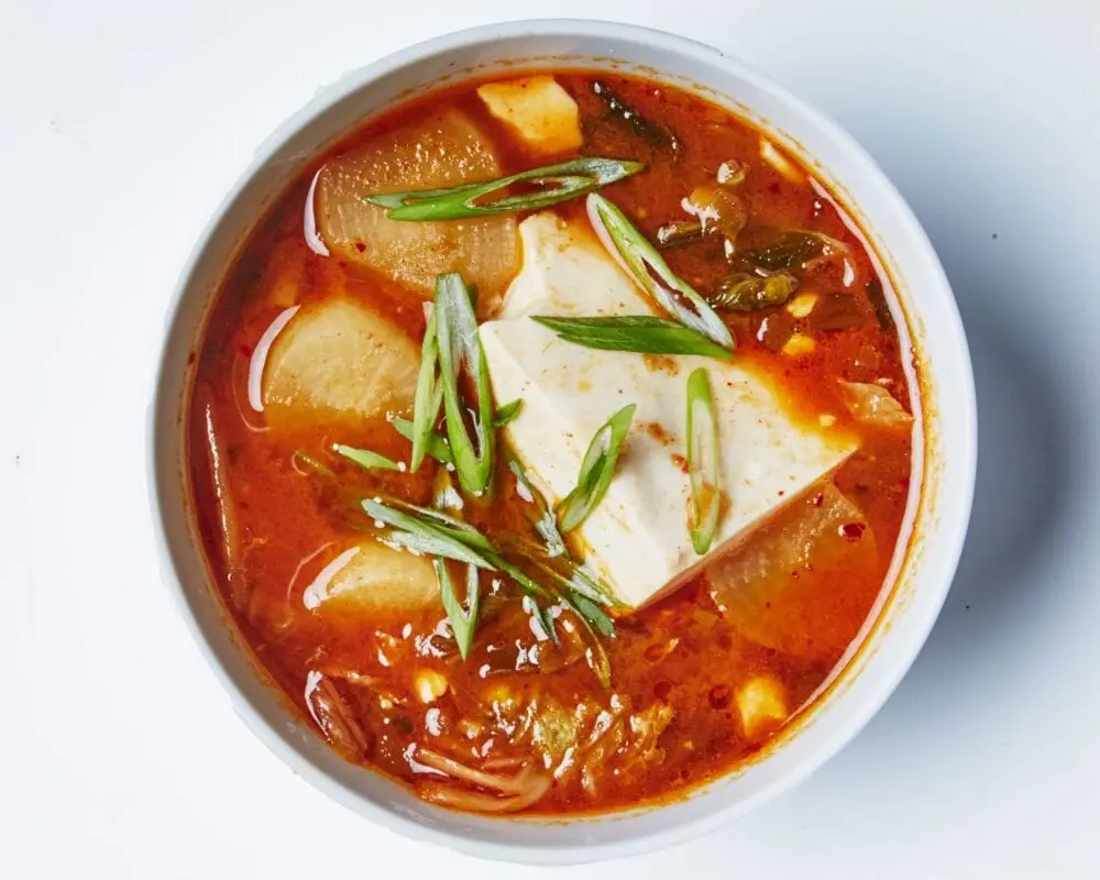 How long to cook kimchi soup?