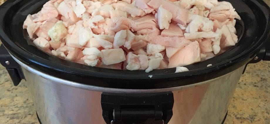 How long to cook lard?