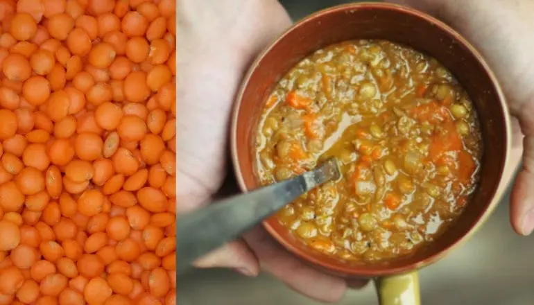 How long to cook lentil porridge?