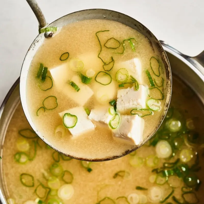 How long to cook miso soup?