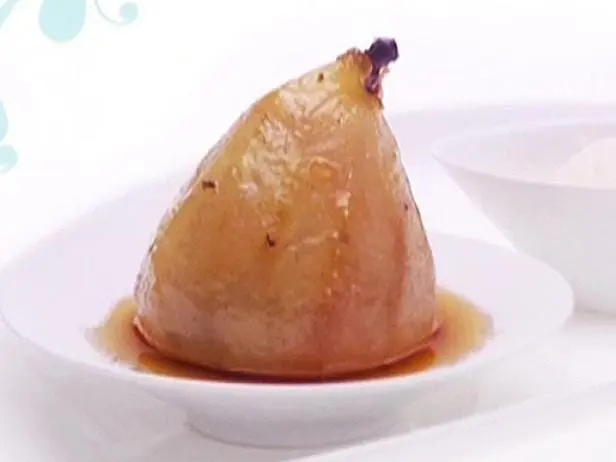 How long to cook pears in syrup?