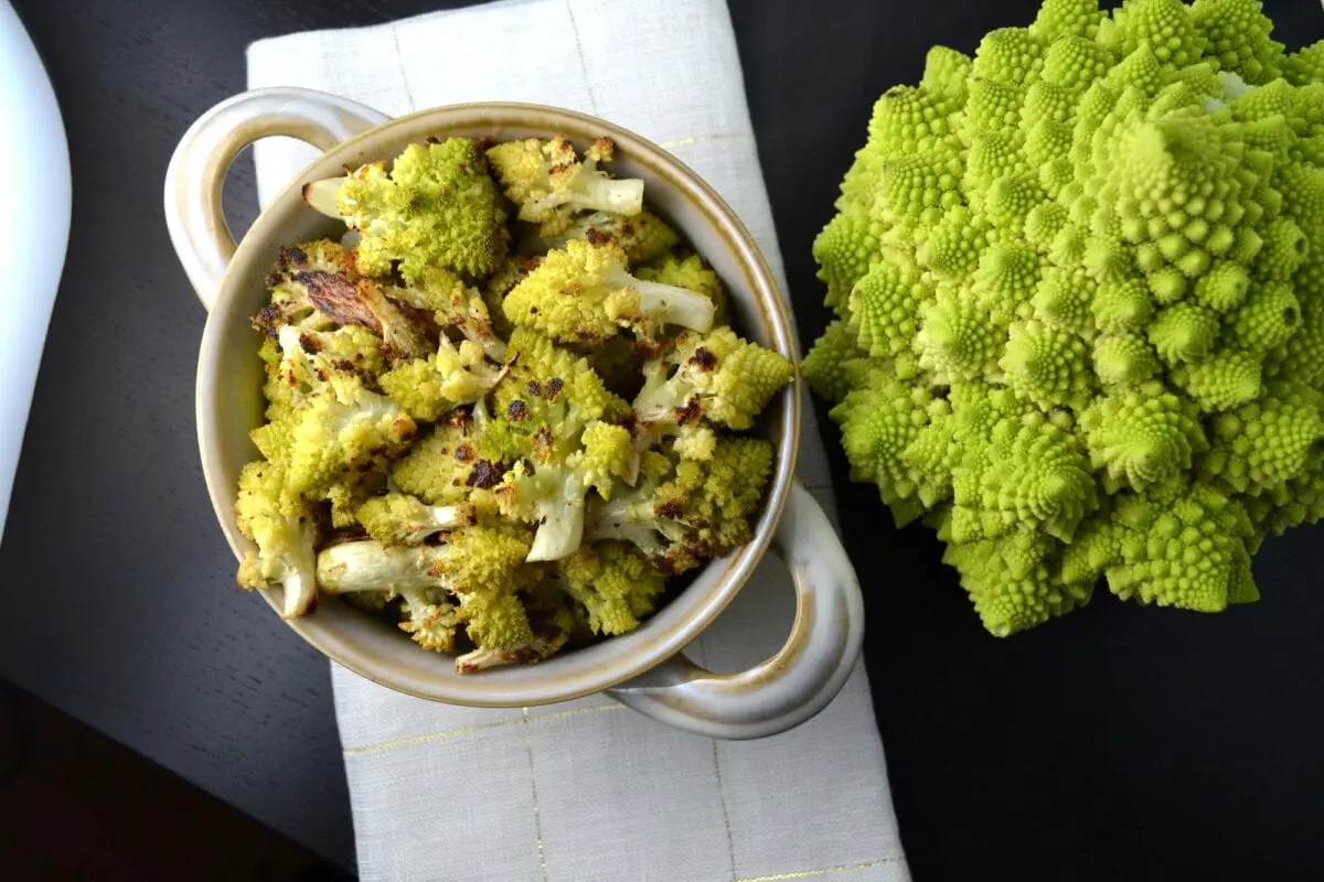 How long to cook Romanesco cabbage?