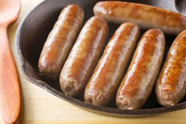 How long to cook sausages?