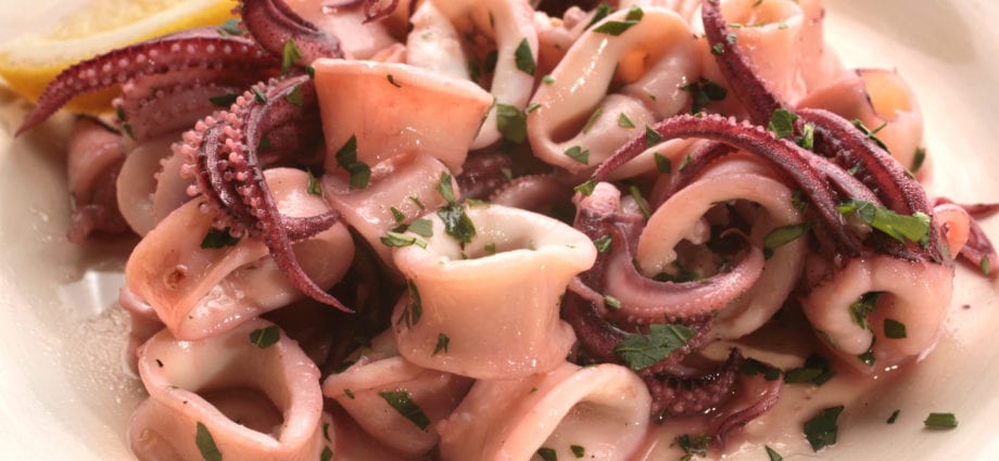 How long to cook unpeeled squid