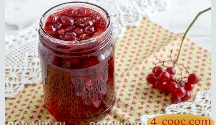 How long to cook viburnum jam?