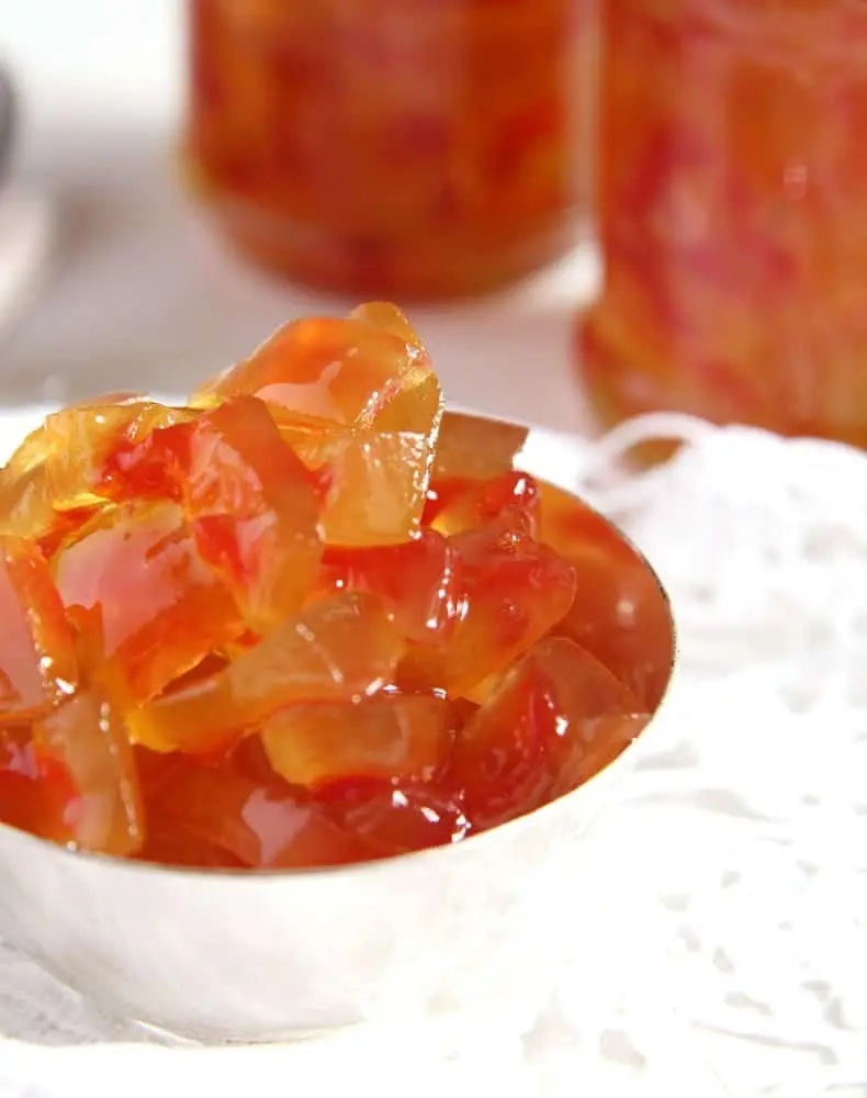 How long to cook watermelon rind jam?