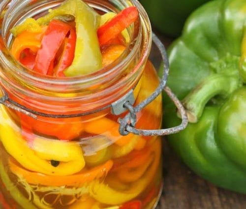 How long to pickle bell peppers