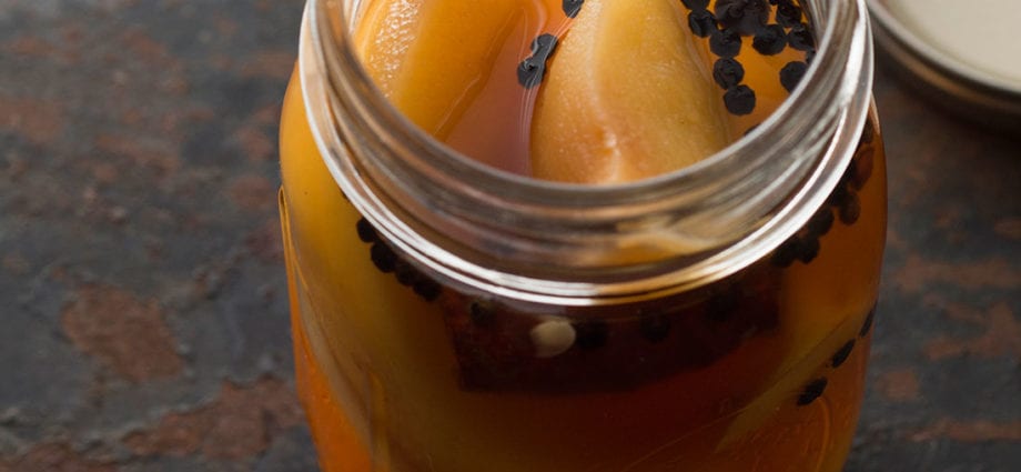 How long to pickle quince?