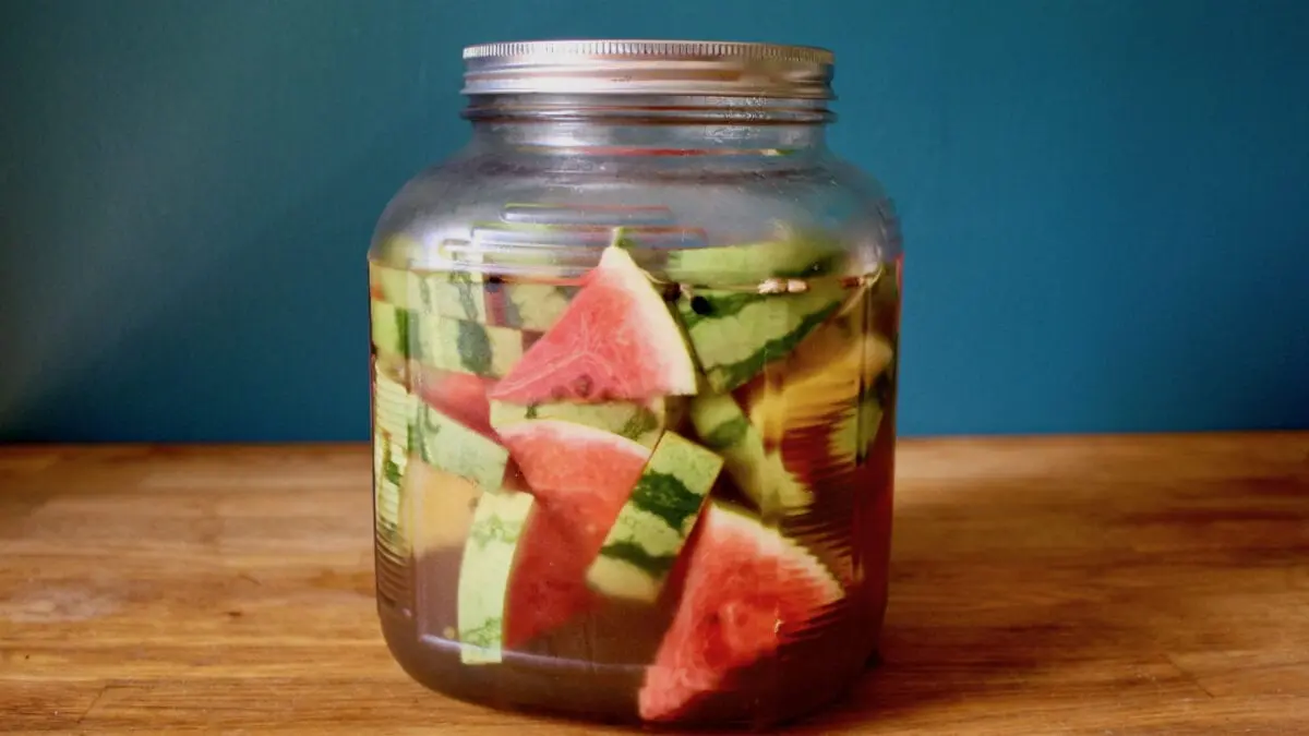 How long to pickle watermelons?