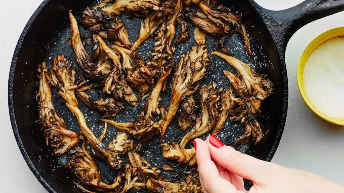 How long to salt mushrooms?