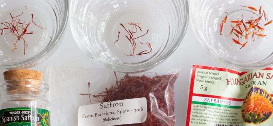 How to buy real saffron