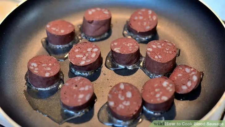 How to cook blood sausage?