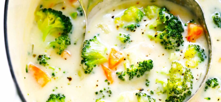 How to cook broccoli soup?