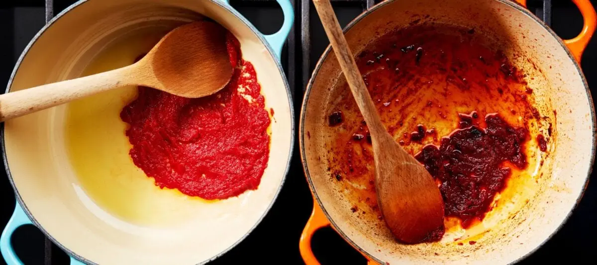 How to cook tomato paste?