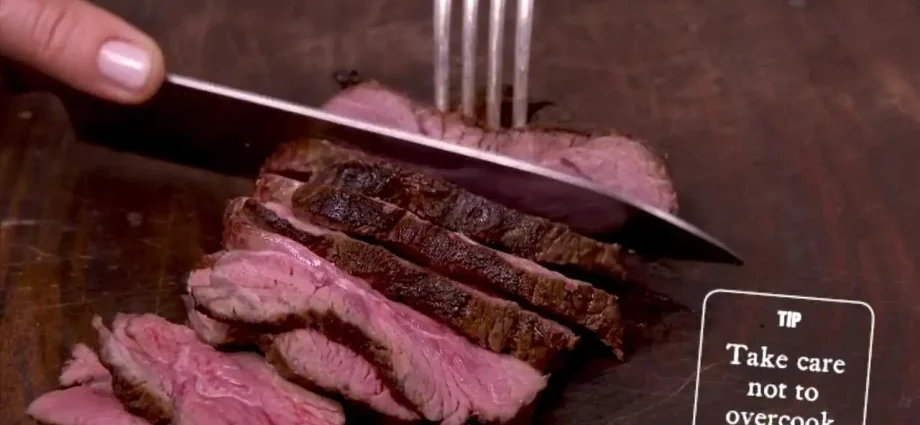 How to cut meat properly