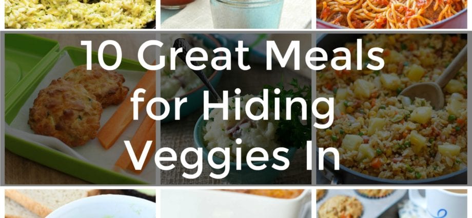 کھانے میں سبزیوں کو چھپانے کا طریقہ