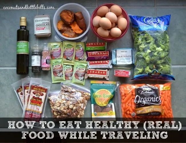 How to eat properly while traveling?