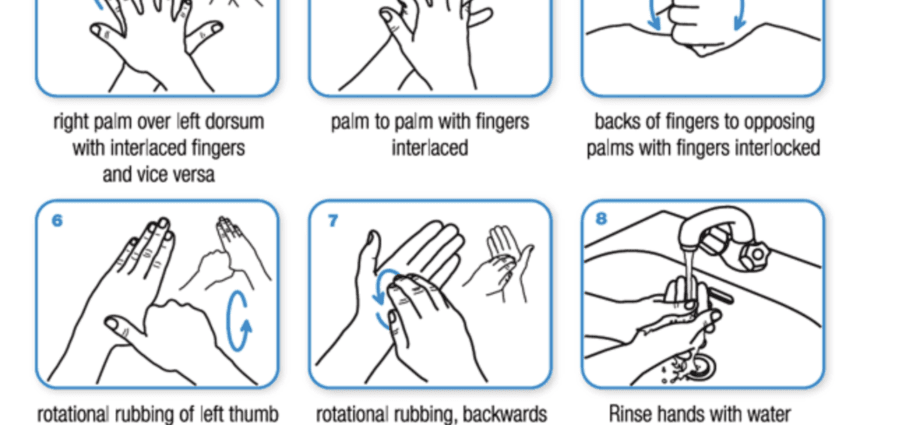 How to wash your hands from berries