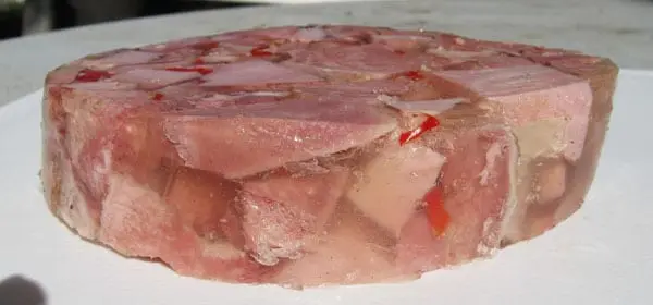 If the jellied meat has become cloudy