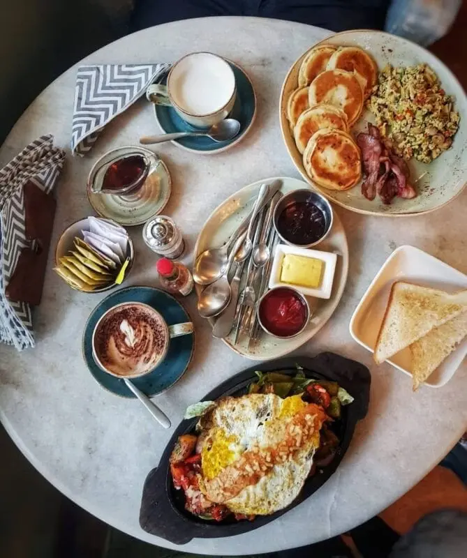 Insta breakfast: we cook it to be eaten and liked