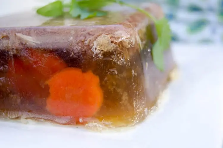 Is it possible to freeze jellied meat with gelatin