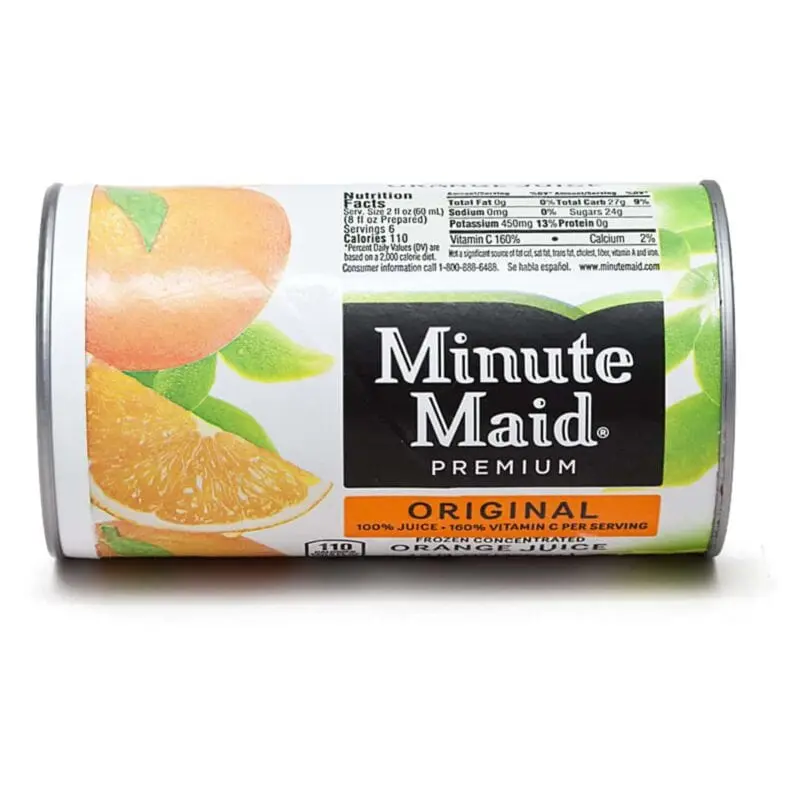 It turns out that frozen orange juice is healthier than fresh