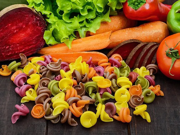 Colorful pasta. Could you get to know its history?