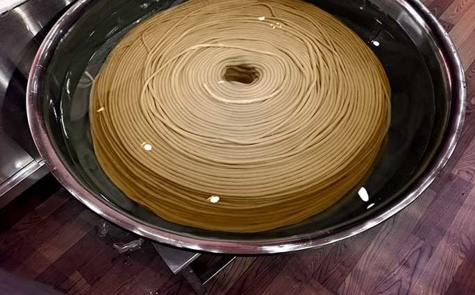 製成世界上最長的麵條