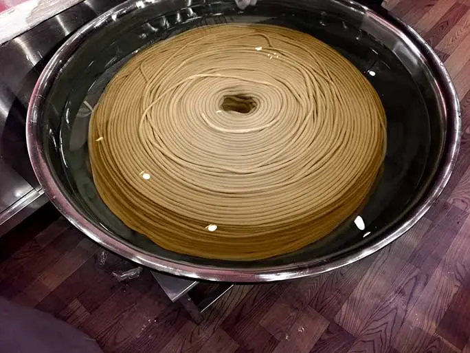 Made the world&#8217;s longest noodles